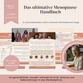 Das ultimative Menopause-Handbuch Ein 67-seitiger, ganzheitlicher und visueller Leitfaden für Stärke, Balance & Selbstvertrauen