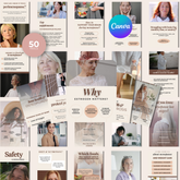 The Ultimate Perimenopause & Menopause Reels Pack 50 Editable Short Videos for Education, Awareness & Connection