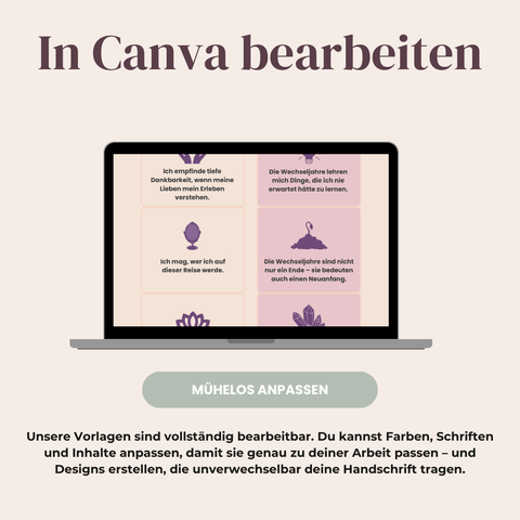 Die ultimativen Menopause-Affirmationskarten  66 kraftvolle Affirmationen für Selbstvertrauen, innere Stärke & emotionale Balance