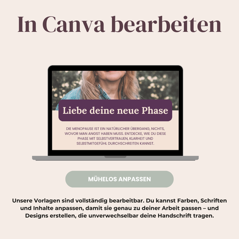 Die ultimativen Menopause-Coach-Karussells  35 Canva-bearbeitbare Social-Media-Vorlagen für Aufklärung, Unterstützung & Kund*innenbindung