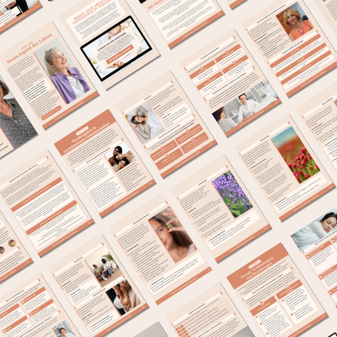 Das ultimative Menopause-Handbuch  Ein 67-seitiger, ganzheitlicher und visueller Leitfaden für Stärke, Balance & Selbstvertrauen