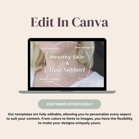 The Ultimate Perimenopause & Menopause Reels Pack 50 Editable Short Videos for Education, Awareness & Connection