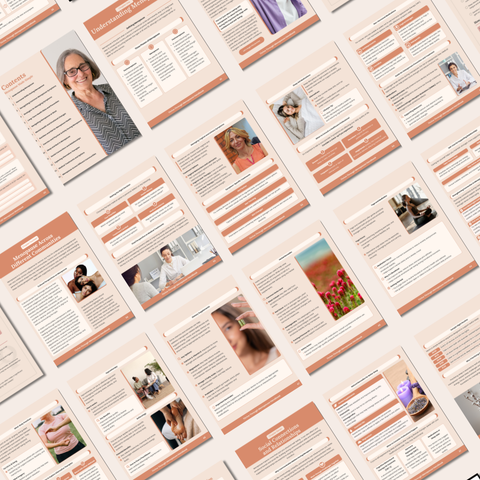 The Ultimate Menopause Handbook  A 67-Page Holistic, Visual Guide to Strength, Balance & Self-Trust