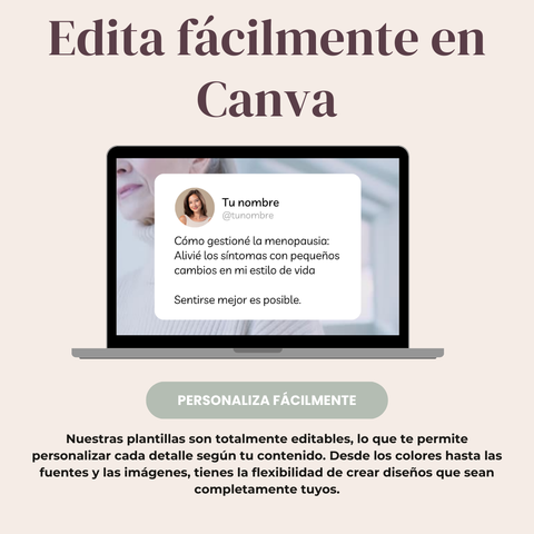 El Pack Definitivo de Reels de Mujeres Maduras en la Menopausia  138 videos reales y editables en Canva para conexión, confianza y educación