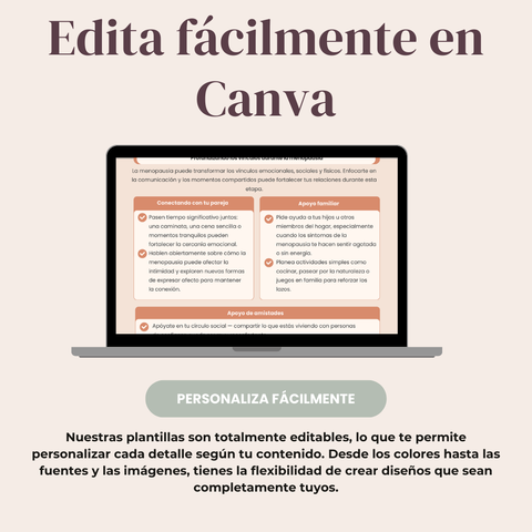 El Manual Definitivo de la Menopausia  Guía visual y holística de 67páginas para la fuerza, el equilibrio y la confianza en ti misma