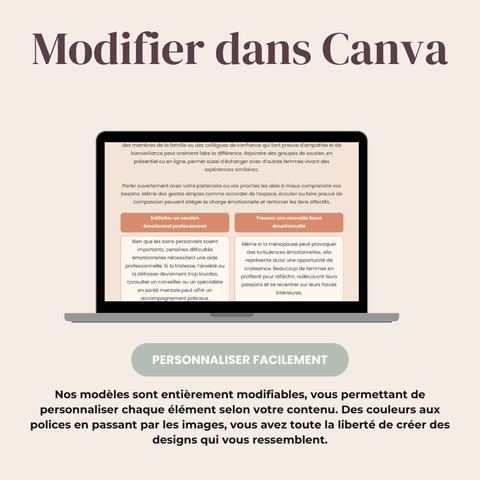 Le Guide Ultime de la Ménopause  Un guide visuel et holistique de 67 pages pour la force, l’équilibre & la confiance en soi