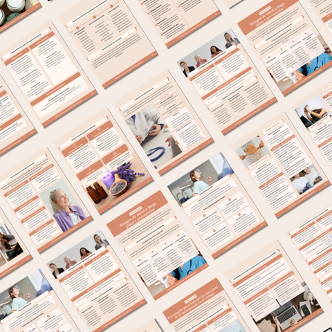 El Manual Definitivo de la Menopausia  Guía visual y holística de 67páginas para la fuerza, el equilibrio y la confianza en ti misma