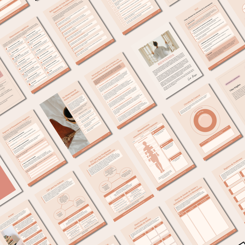 Las Fichas Definitivas de TCC para la Menopausia  Guía de 32 páginas basada en la Terapia Cognitivo-Conductual para el equilibrio emocional y el apoyo a los síntomas